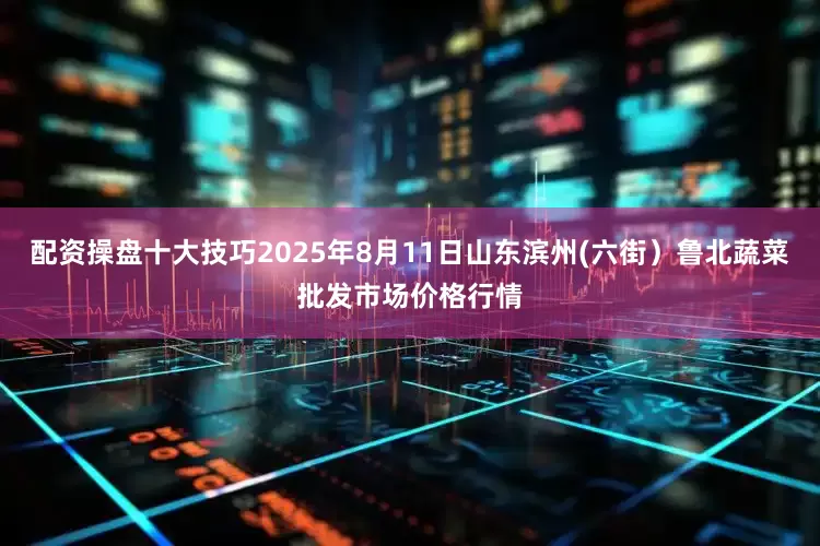 配资操盘十大技巧2025年8月11日山东滨州(六街)鲁北蔬菜批发市场价格行情